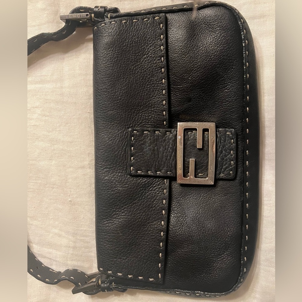 Vintage authentic Fendi Selleria baguette excellent condition NEW PICTURES
